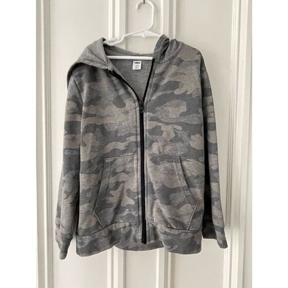 Old Navy boys camo hoodie 10-12 - Picture 1 of 3